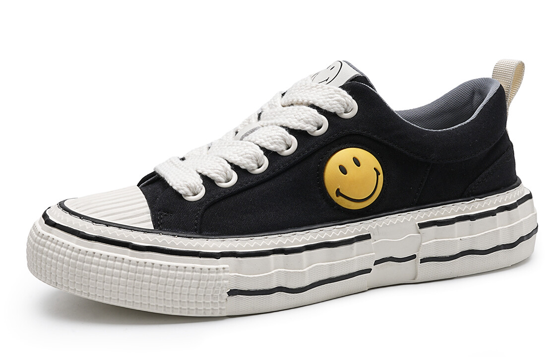 Холщовые кеды мужские низкие Smiley, черный
Холщовые кеды мужские низкие Smiley, черный