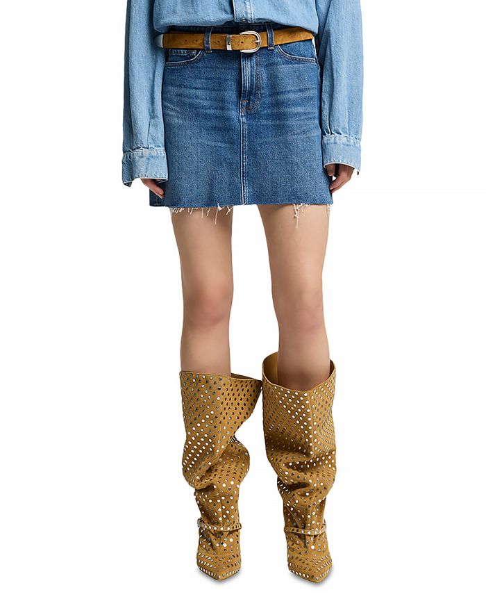 Джинсовое платье-мини 7 For All Mankind, синий
Джинсовое платье-мини 7 For All Mankind, синий