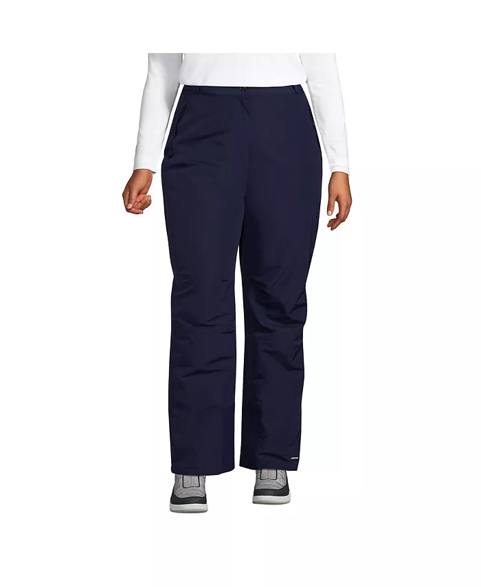 Водонепроницаемые утепленные сноуборд-брюки Squall больших размеров Lands' End, синий
Водонепроницаемые утепленные сноуборд-брюки Squall больших размеров Lands' End, синий