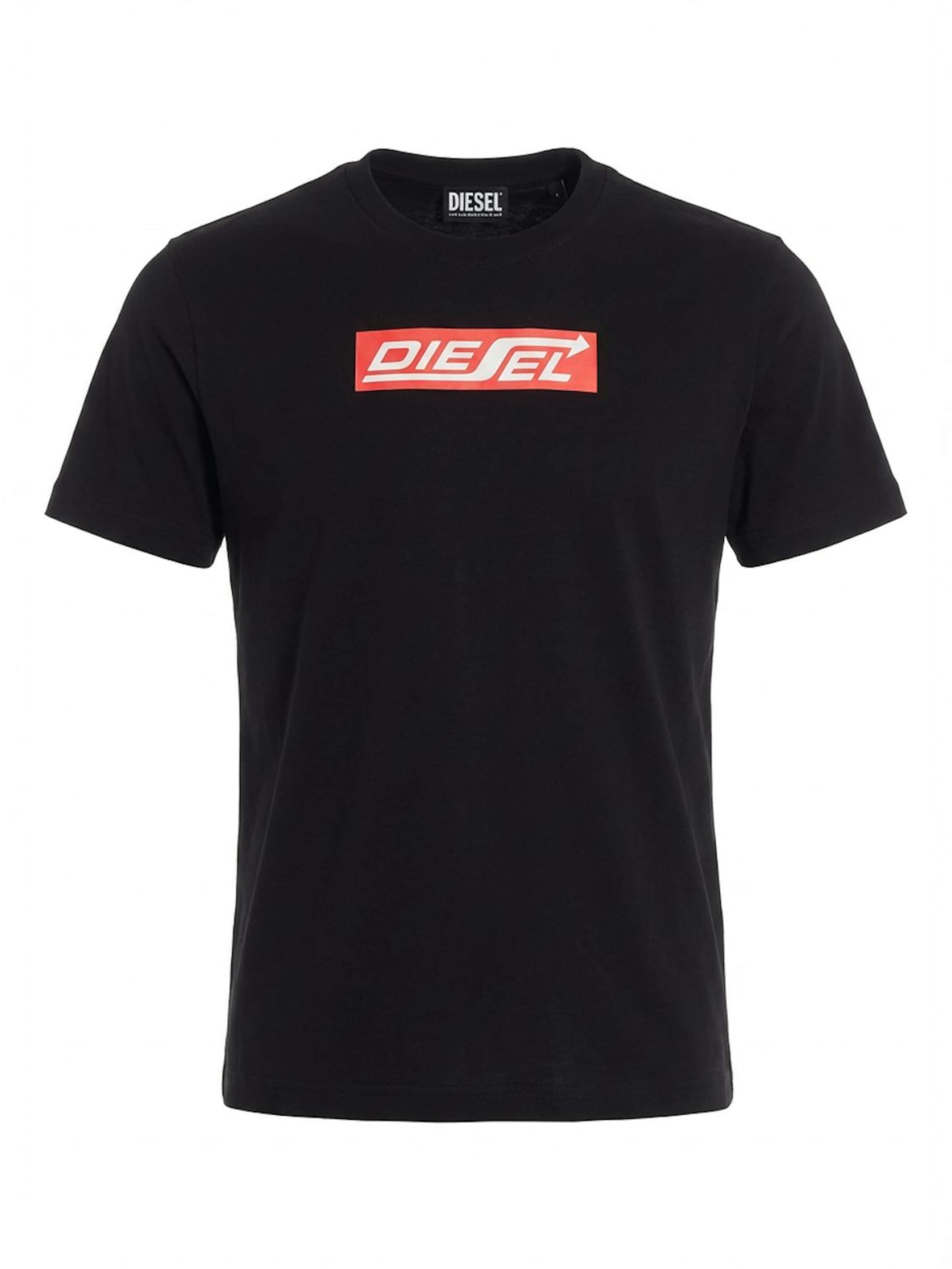 DIESEL Футболка 'T-DIEGOR-HS1' в черном цвете
DIESEL Футболка 'T-DIEGOR-HS1' в черном цвете