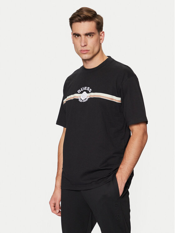 Футболка стандартного кроя Guess, черный
Футболка стандартного кроя Guess, черный