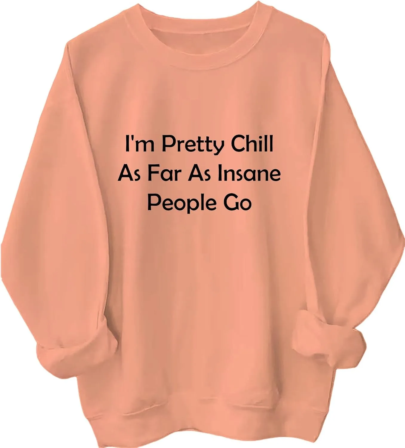 Толстовка I'm Pretty Chill As Far As Insane People Go с надписью в темных тонах для мужчин и женщин Batclock
Толстовка I'm Pretty Chill As Far As Insane People Go с надписью в темных тонах для мужчин и женщин Batclock