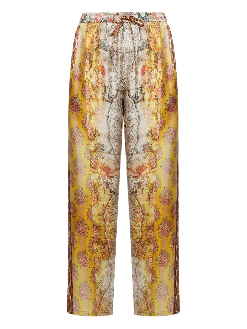 Брюки с цветочным принтом и поясом на завязке Pierre-Louis Mascia, нейтральный
Брюки с цветочным принтом и поясом на завязке Pierre-Louis Mascia, нейтральный