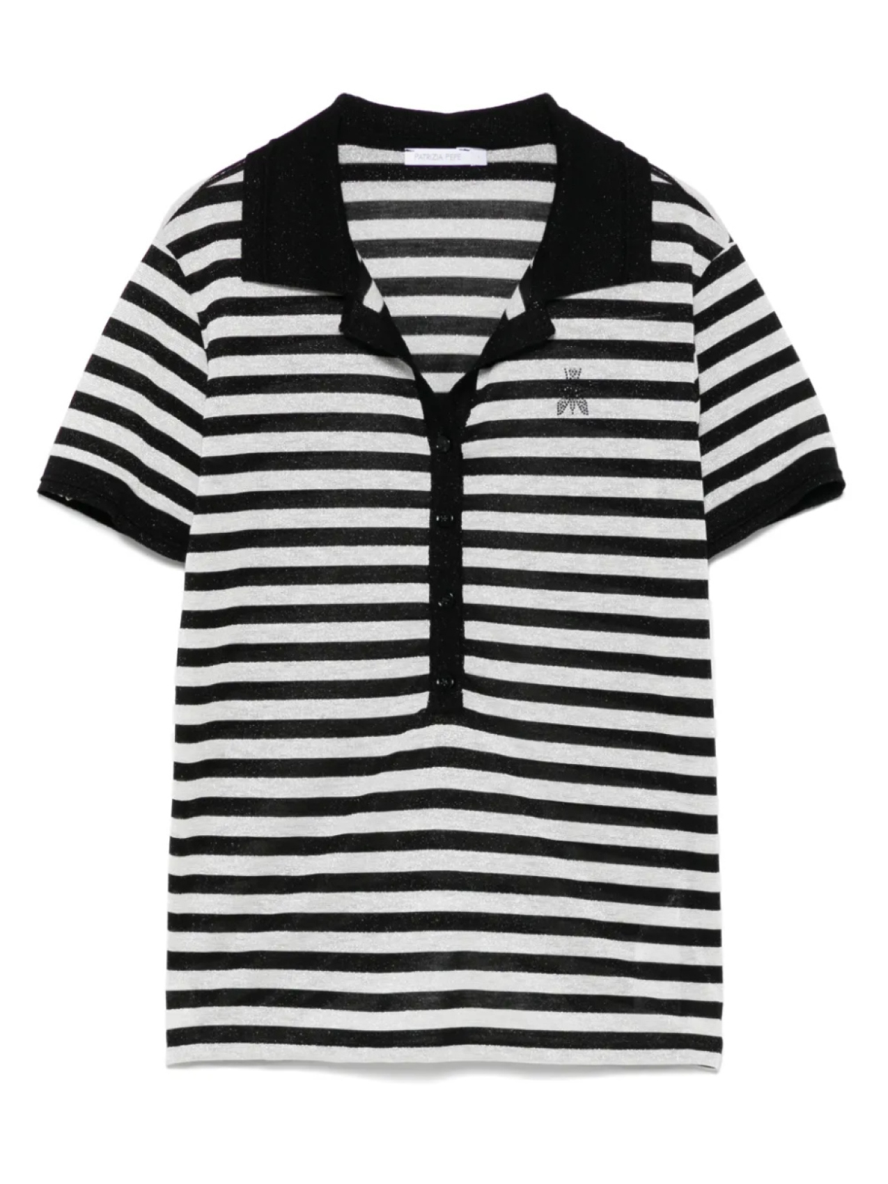 Трикотажная рубашка-поло Patrizia Pepe, черный
Трикотажная рубашка-поло Patrizia Pepe, черный