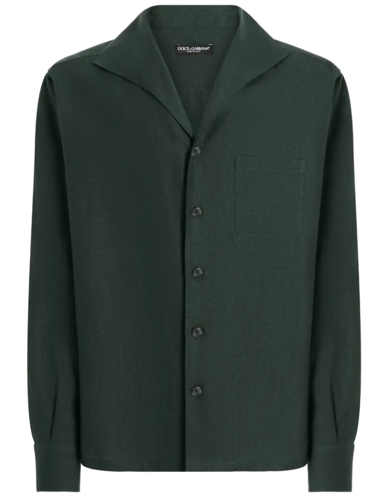 Рубашка Dolce & Gabbana с матросским воротником, зеленый
Рубашка Dolce & Gabbana с матросским воротником, зеленый