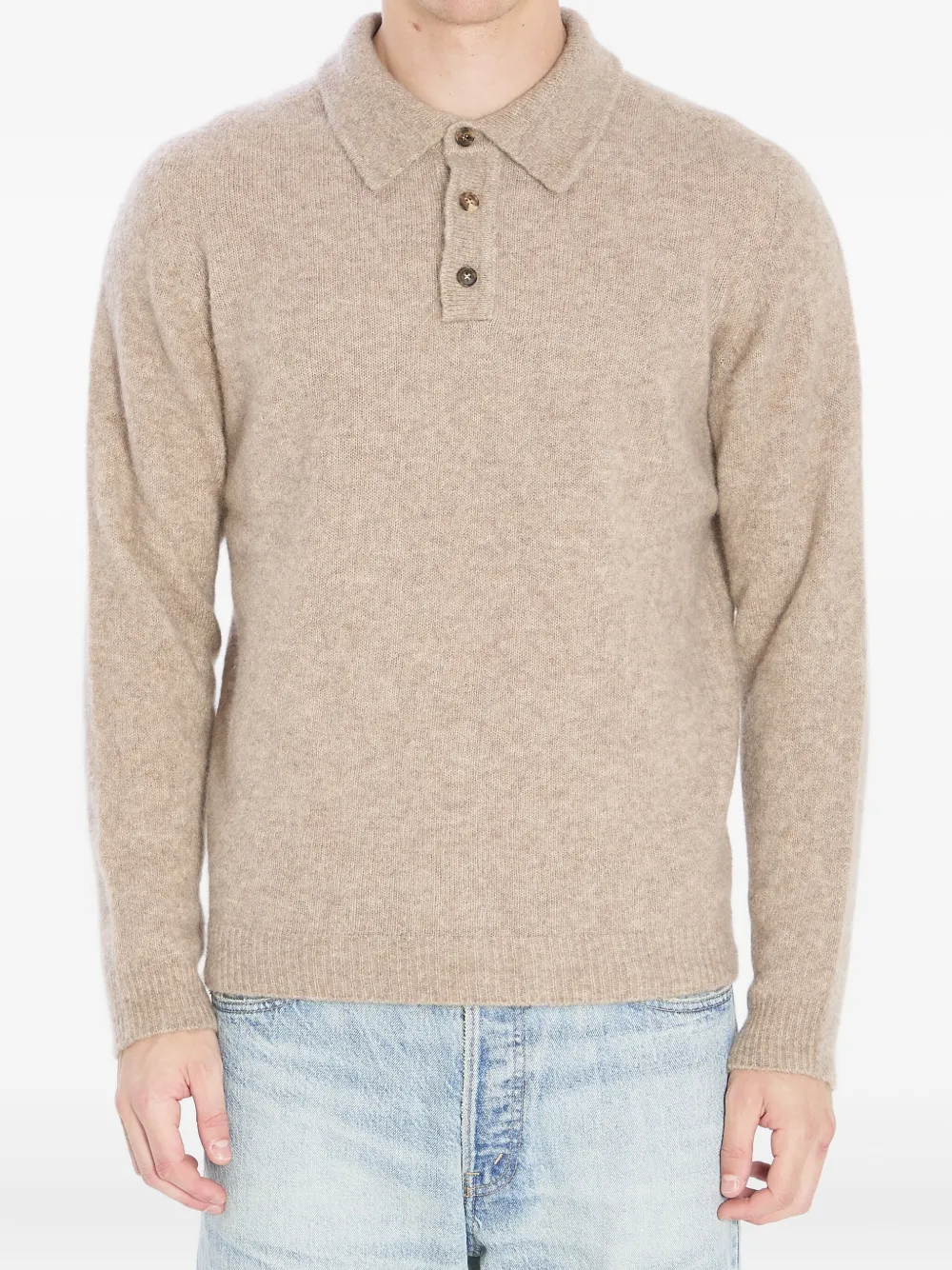 Рубашка поло с длинными рукавами Roberto Collina, нейтральный
Рубашка поло с длинными рукавами Roberto Collina, нейтральный