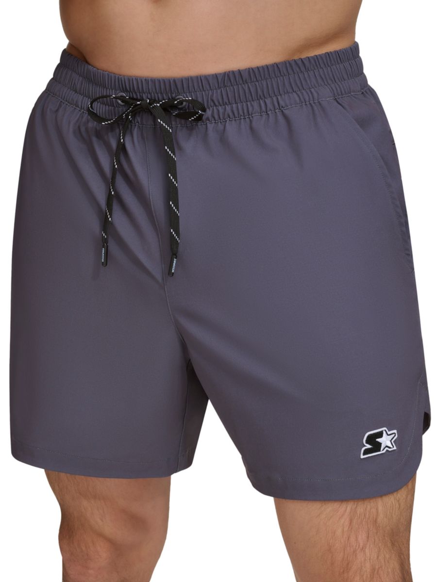 Однотонные шорты с завязками Starter, цвет Dark Grey
Однотонные шорты с завязками Starter, цвет Dark Grey