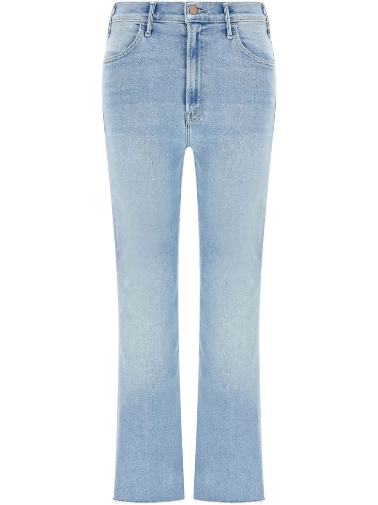 Джинсы MOTHER The Hustler Ankle Fray, синий 
Джинсы MOTHER The Hustler Ankle Fray, синий