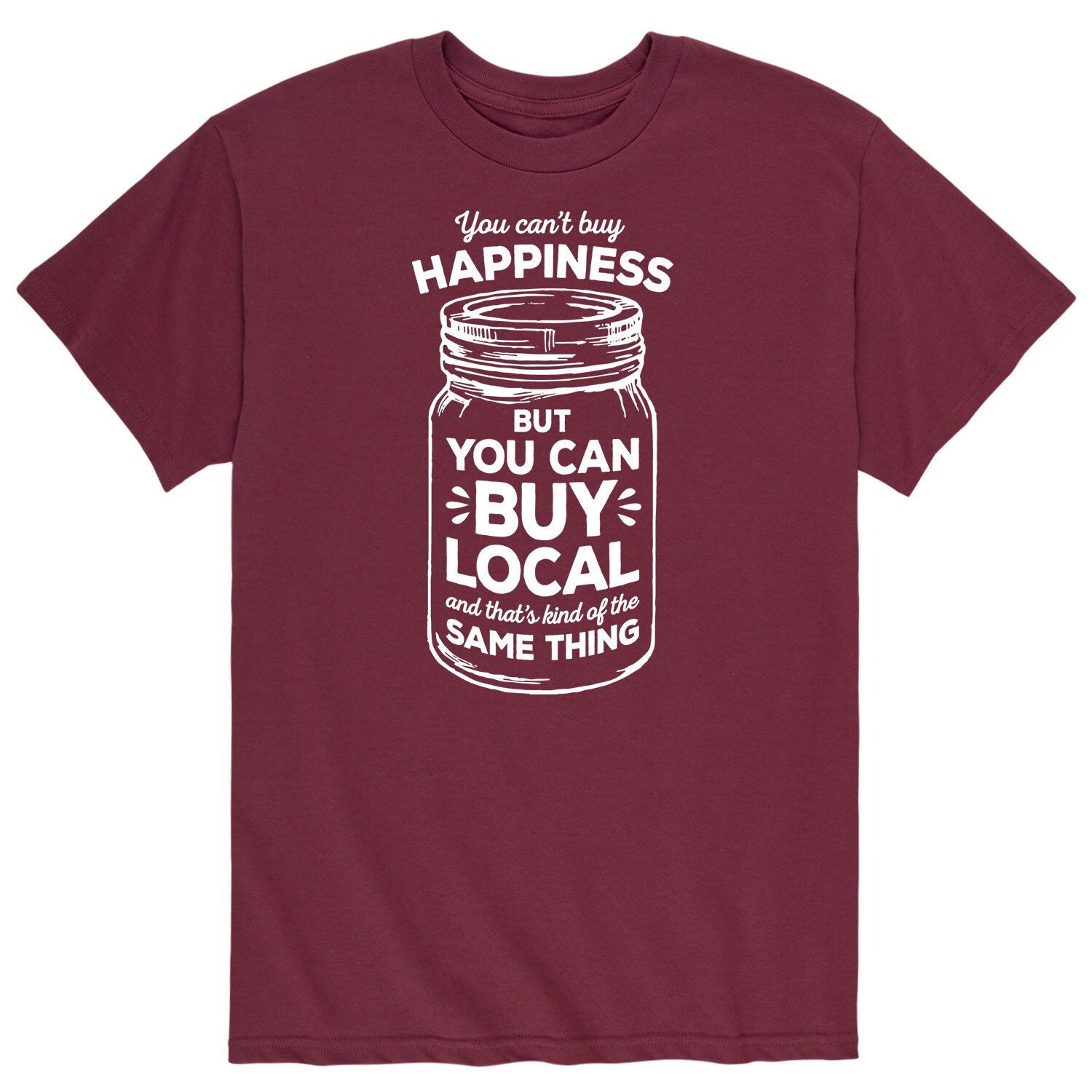 Мужская футболка «Купи местную» Licensed Character
Мужская футболка «Купи местную» Licensed Character