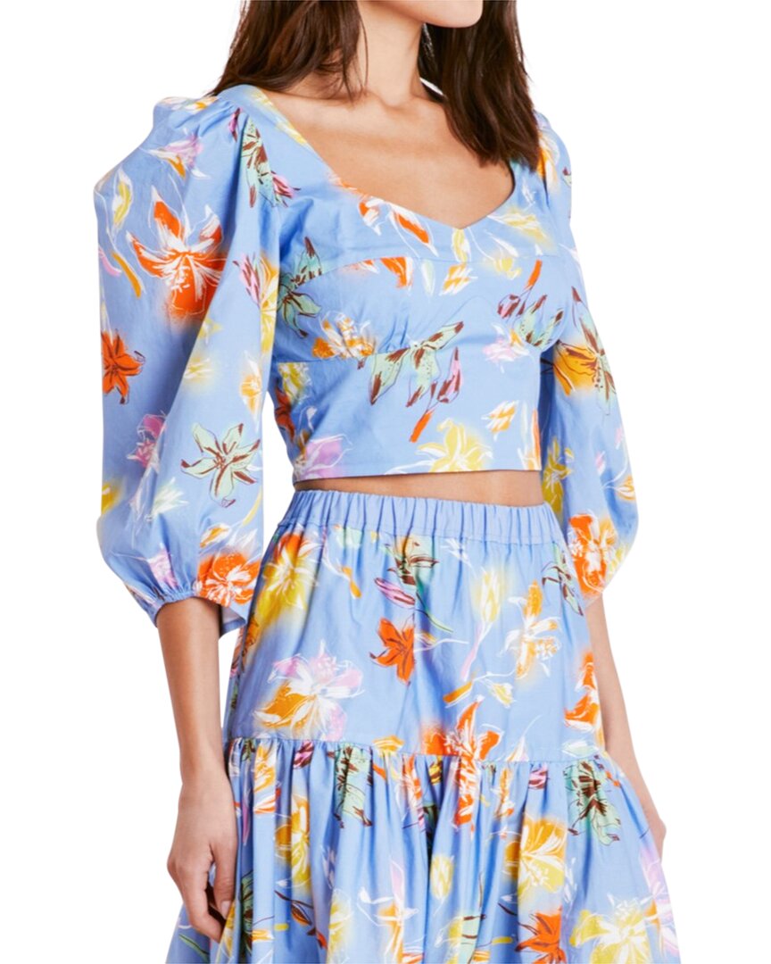 Таня Тейлор Эйлин Топ Tanya Taylor, синий
Таня Тейлор Эйлин Топ Tanya Taylor, синий