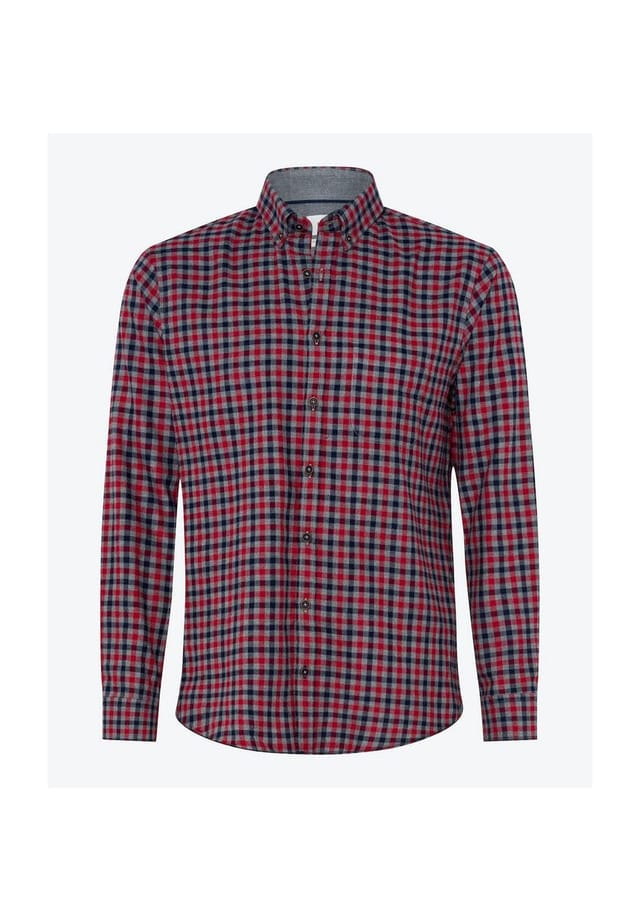 Рубашка с длинными рукавами Brax, цвет monochrome
Рубашка с длинными рукавами Brax, цвет monochrome