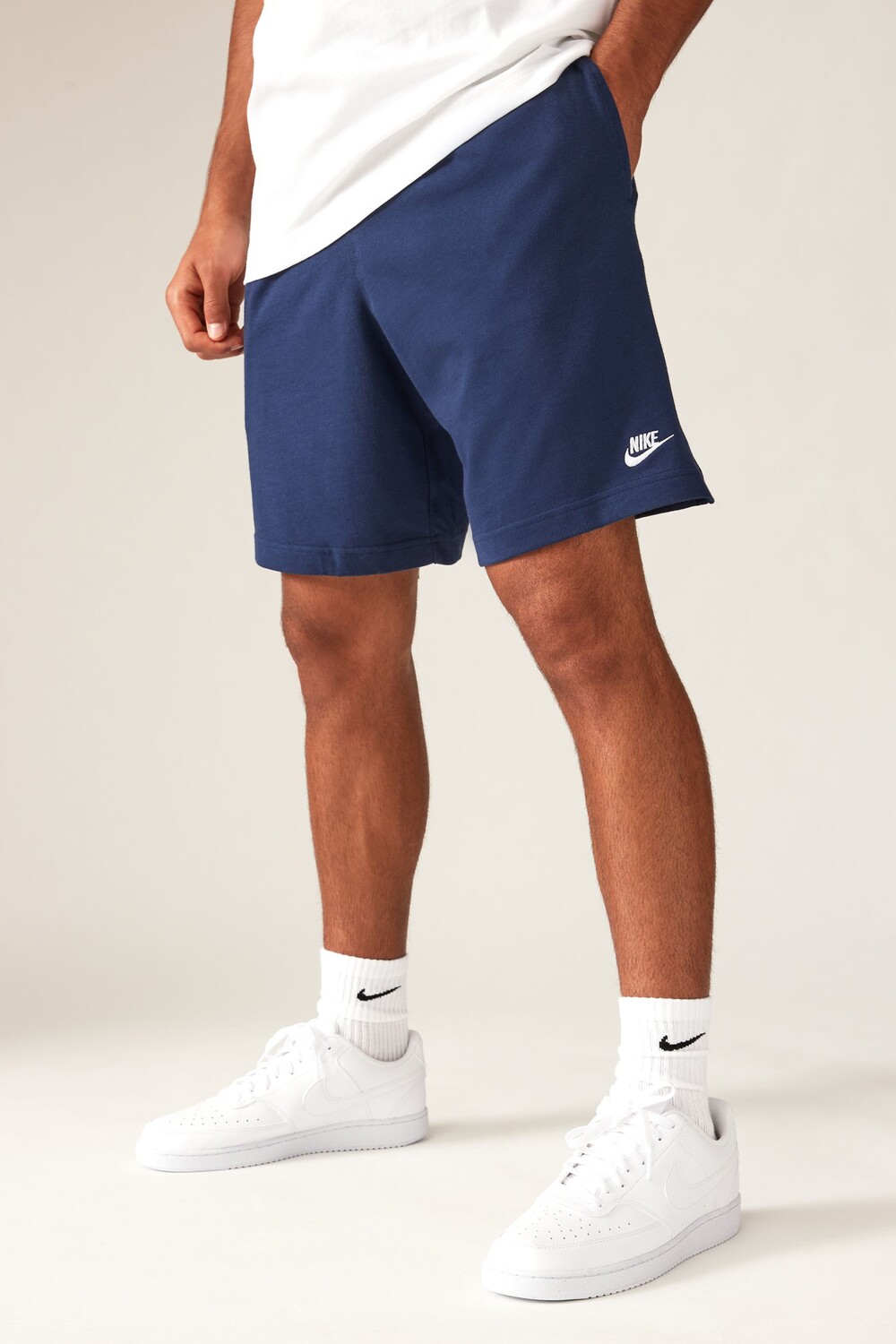 Трикотажные шорты Dri Fit Club Nike, синий 
Трикотажные шорты Dri Fit Club Nike, синий