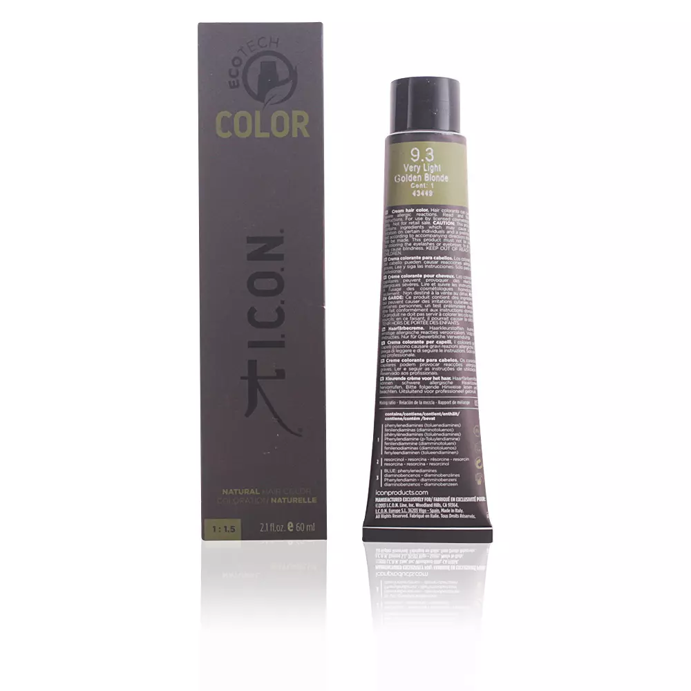 Краска для волос Ecotech color natural color I.C.O.N., цвет 9.3 very light golden blonde, 60 мл.
Краска для волос Ecotech color natural color I.C.O.N., цвет 9.3 very light golden blonde, 60 мл.