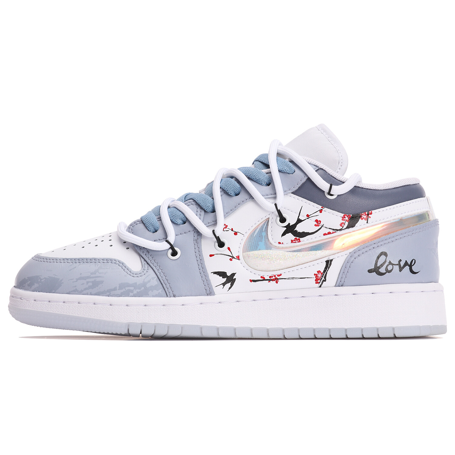 Кроссовки Air Jordan 1 Vintage Basketball Shoes Women's Low-top Grey/white, серый/белый
Кроссовки Air Jordan 1 Vintage Basketball Shoes Women's Low-top Grey/white, серый/белый