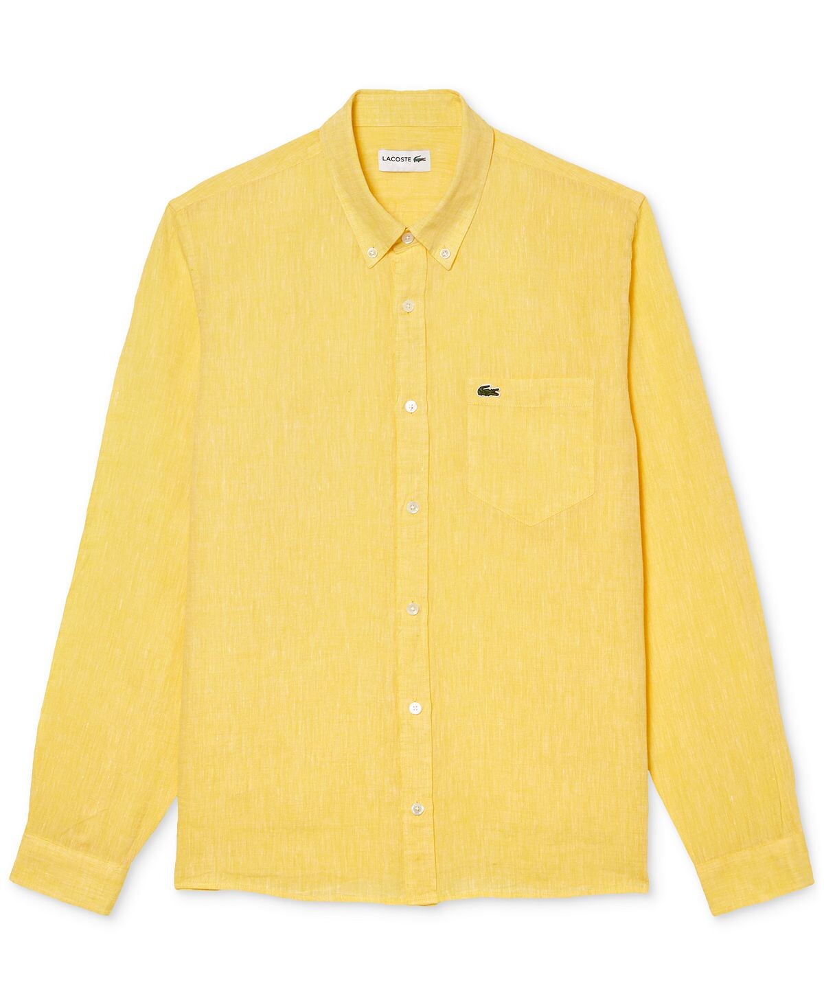 Мужская льняная рубашка обычного кроя Lacoste
Мужская льняная рубашка обычного кроя Lacoste