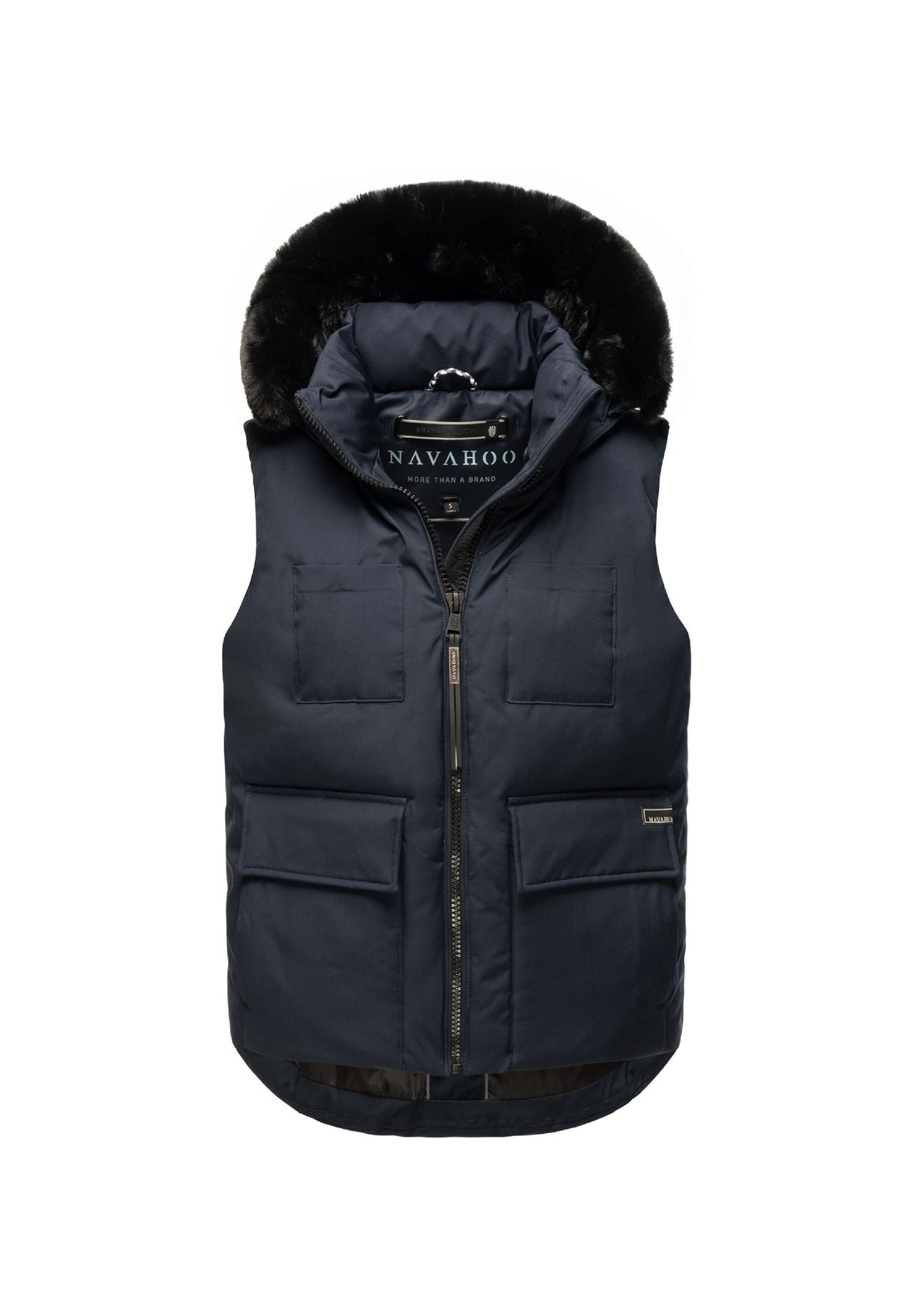 Стеганый жилет Коричный зайчик XIV NAVAHOO, темно-синий 
Стеганый жилет Коричный зайчик XIV NAVAHOO, темно-синий