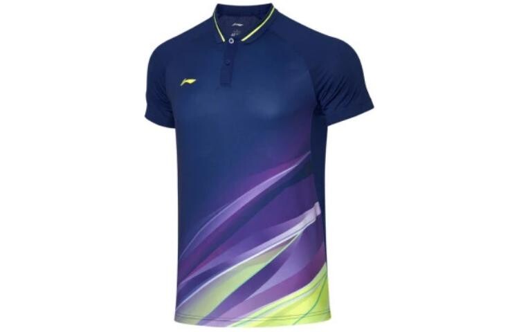 Мужская рубашка-поло серии Badminton, синяя Lining, синий
Мужская рубашка-поло серии Badminton, синяя Lining, синий