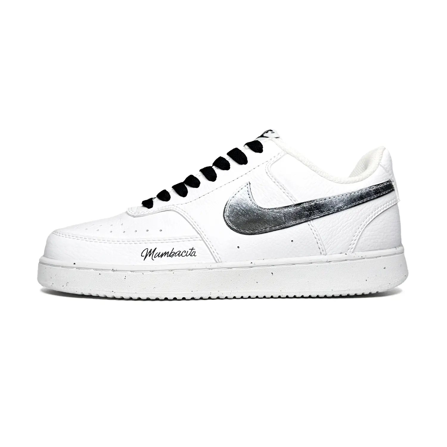 Кроссовки для скейтбординга Court Vision 1 мужские низкие Nike, черный/белый
Кроссовки для скейтбординга Court Vision 1 мужские низкие Nike, черный/белый