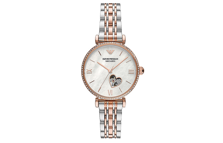 Наручные часы с механическим механизмом, стальной браслет, 34 мм, белый циферблат, женские часы EMPORIO ARMANI
Наручные часы с механическим механизмом, стальной браслет, 34 мм, белый циферблат, женские часы EMPORIO ARMANI