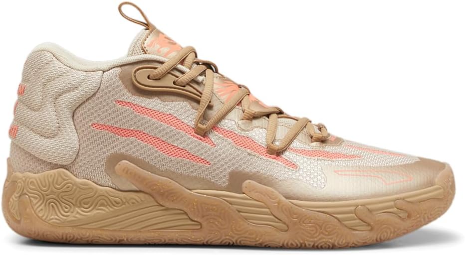 Мужские баскетбольные кроссовки PUMA Mb.03 Китайский Новый год, бежевый
Мужские баскетбольные кроссовки PUMA Mb.03 Китайский Новый год, бежевый