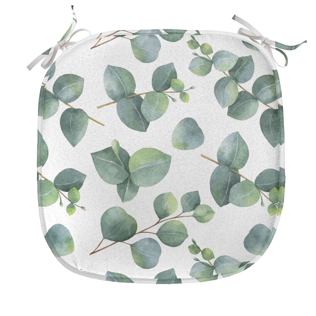 Подушка для обеденного стула ABAKUHAUS Leaf, акварель, эвкалипт, декоративная водонепроницаемая подушка с ремнями для кухонных сидений, 40 см x 40 см, зеленый, светло-коричневый, белый
Подушка для обеденного стула ABAKUHAUS Leaf, акварель, эвкалипт, декоративная водонепроницаемая подушка с ремнями для кухонных сидений, 40 см x 40 см, зеленый, светло-коричневый, белый