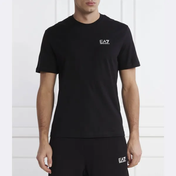 Футболка стандартного кроя Ea7, черный
Футболка стандартного кроя Ea7, черный