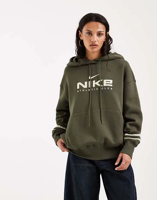 Худи оверсайз из флиса цвета хаки Nike Varsity Phoenix Fleece
Худи оверсайз из флиса цвета хаки Nike Varsity Phoenix Fleece