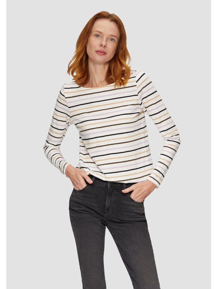 Футболка sOliver langarm, цвет creme-mehrfarbig
Футболка sOliver langarm, цвет creme-mehrfarbig