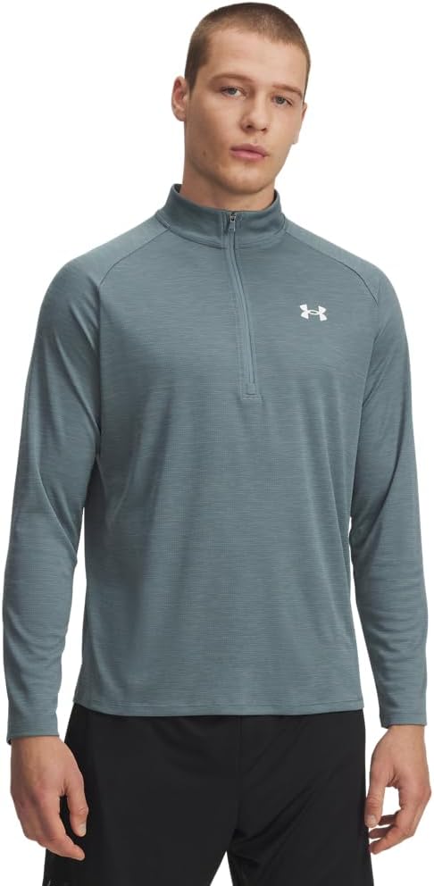 Under Armour мужская флисовая толстовка с молнией до половины, (587) Jasper Blue/White
Under Armour мужская флисовая толстовка с молнией до половины, (587) Jasper Blue/White