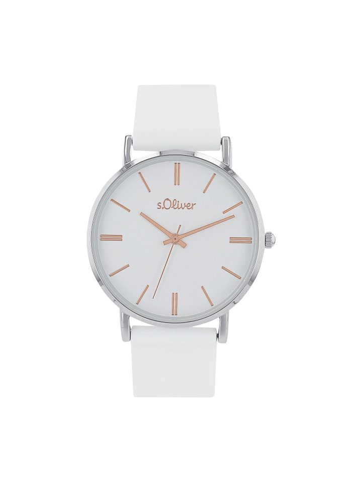 s.Oliver Кварцевые часы 2038366 серебристого цвета
s.Oliver Кварцевые часы 2038366 серебристого цвета