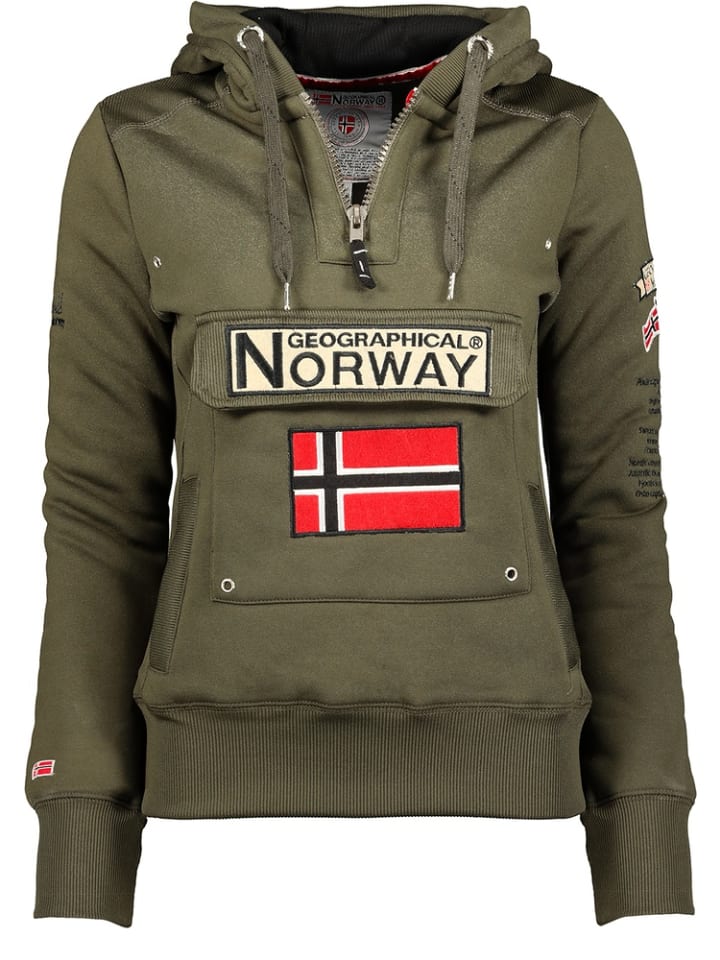 Толстовка Geographical Norway, хаки
Толстовка Geographical Norway, хаки