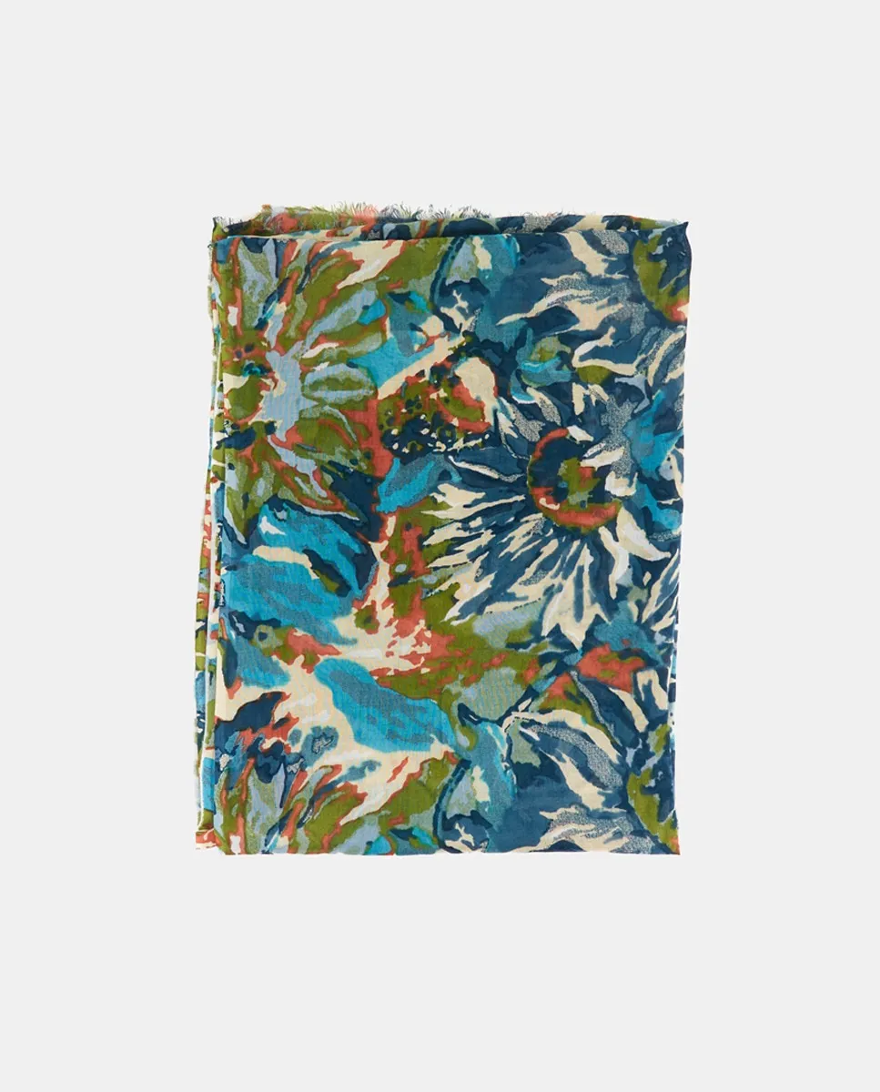 Шарф Oceans Diary из вискозы с цветочным принтом Abbacino, синий
Шарф Oceans Diary из вискозы с цветочным принтом Abbacino, синий