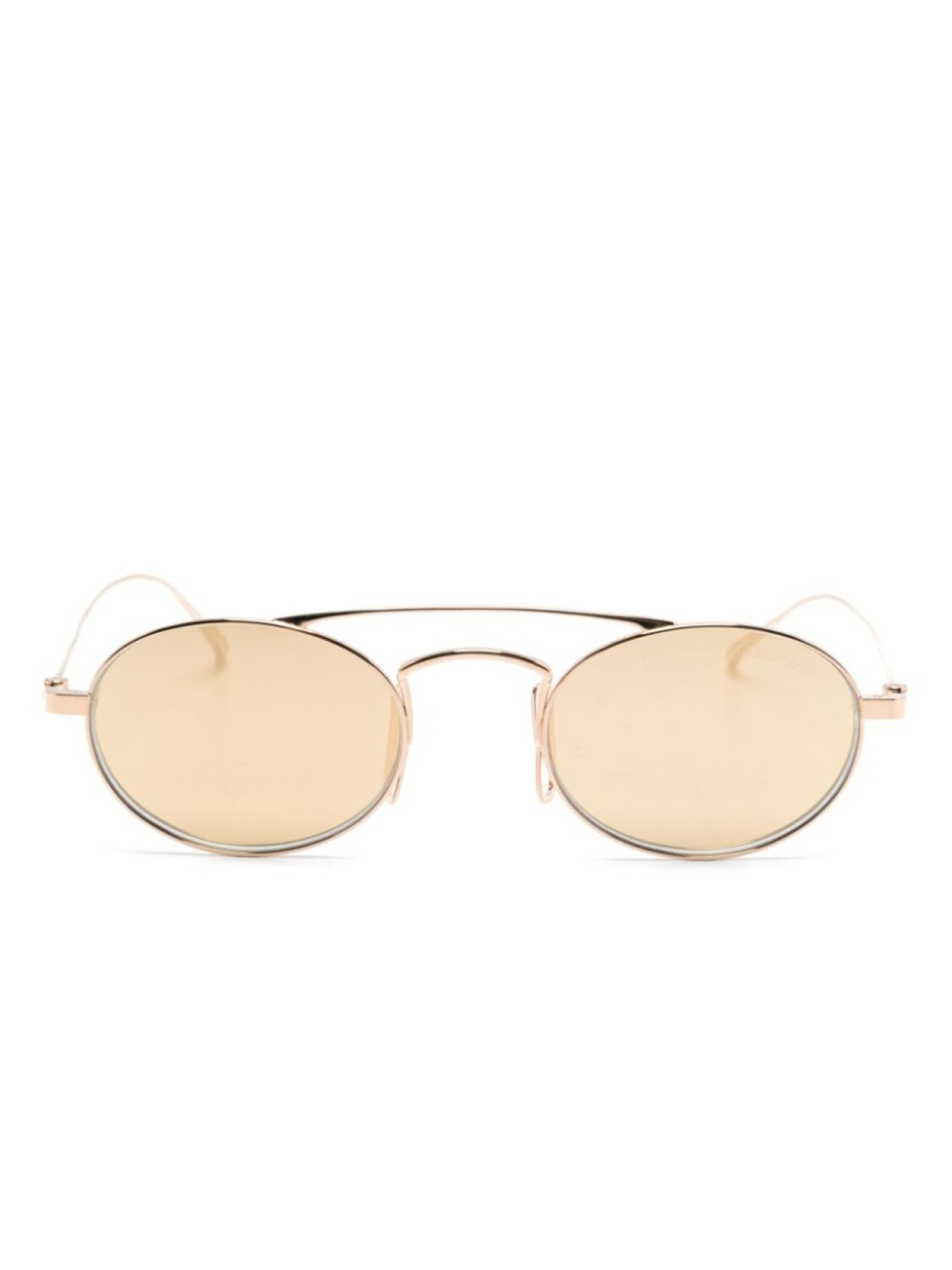 Giorgio Armani солнцезащитные очки в овальной оправе, золотой
Giorgio Armani солнцезащитные очки в овальной оправе, золотой