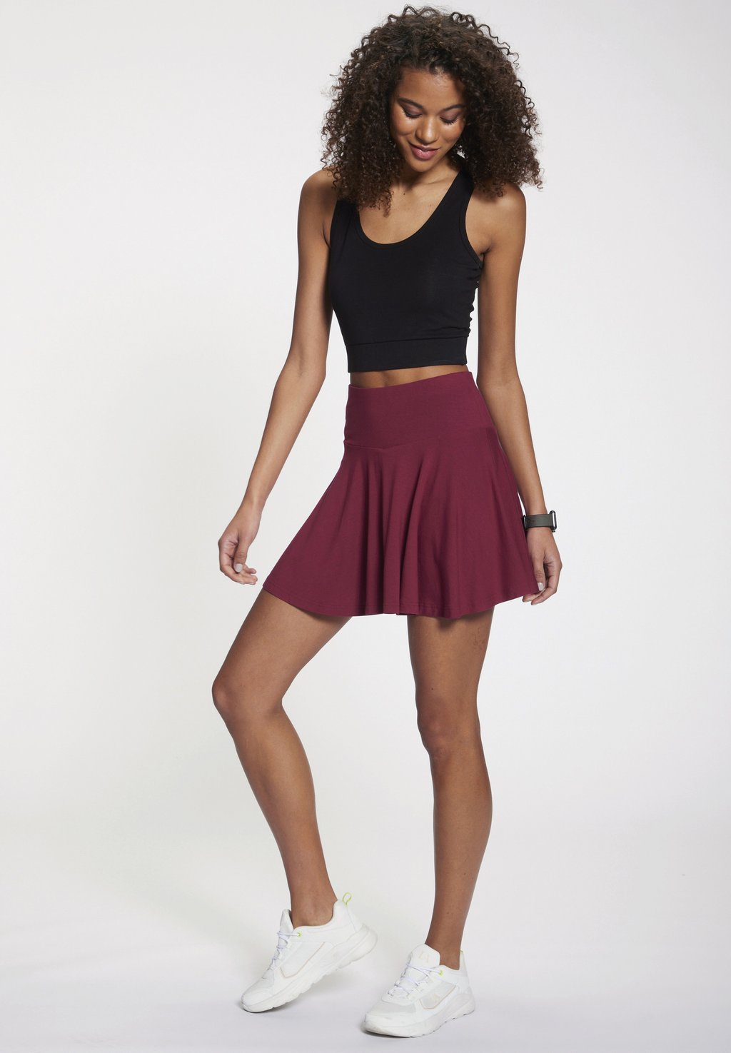 Юбка А-силуэта Mini skirt LASCANA, темно-красный
Юбка А-силуэта Mini skirt LASCANA, темно-красный