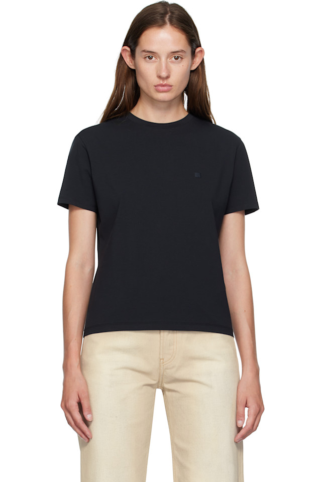 Футболка стандартного кроя Acne Studios, черный
Футболка стандартного кроя Acne Studios, черный