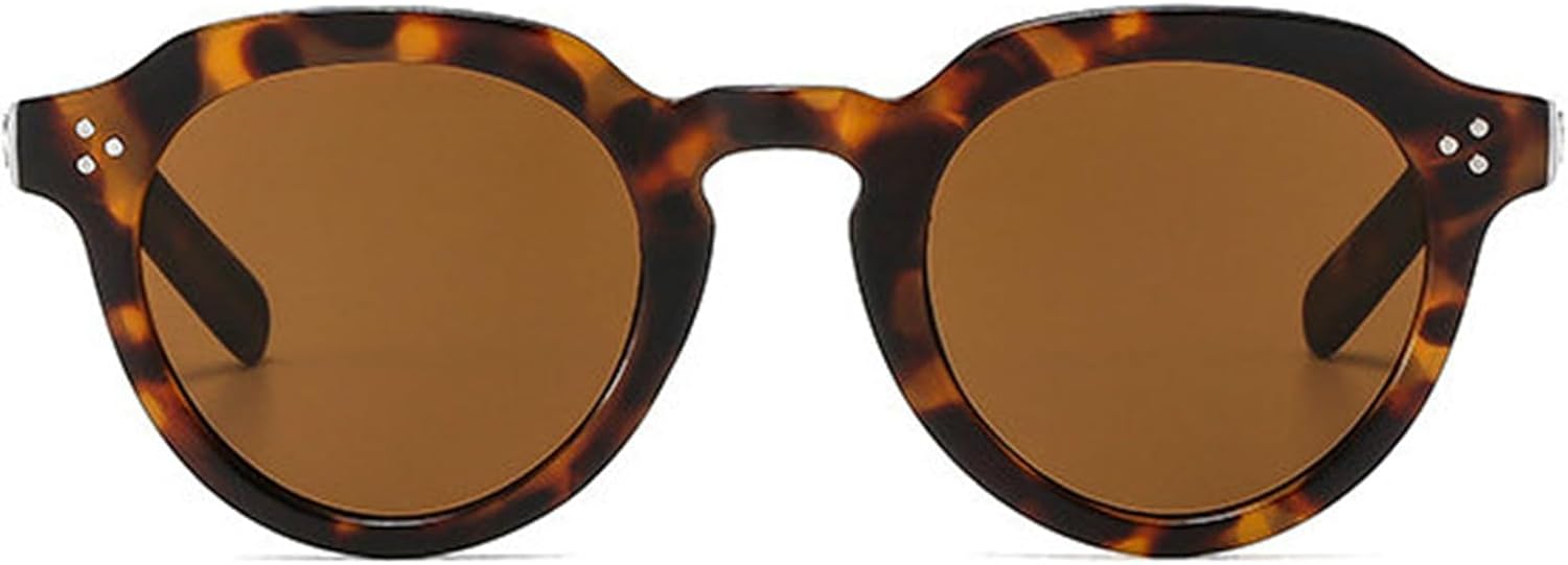 Солнцезащитные очки Helena Retro Round для женщин и мужчин, классические дизайнерские винтажные солнцезащитные очки с заклепками, черные, для активного отдыха, с защитой от УФ-излучения UV400, C4
Солнцезащитные очки Helena Retro Round для женщин и мужчин, классические дизайнерские винтажные солнцезащитные очки с заклепками, черные, для активного отдыха, с защитой от УФ-излучения UV400, C4