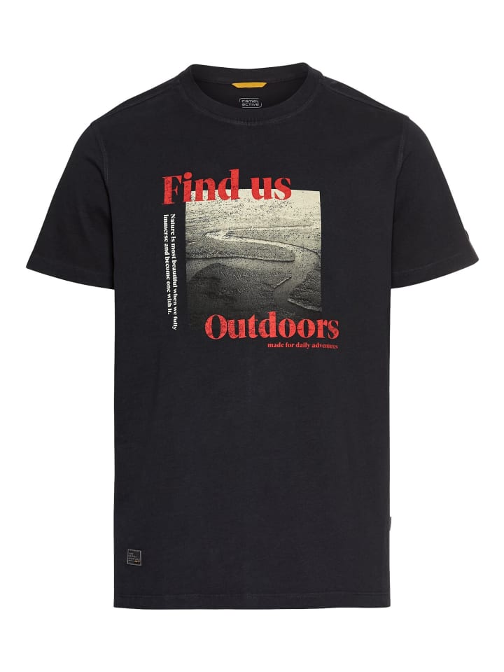 Футболка Camel Active, темно-синий 
Футболка Camel Active, темно-синий