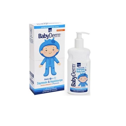 Шампунь и гель для душа Babyderm | 300 мл Intermed
Шампунь и гель для душа Babyderm | 300 мл Intermed