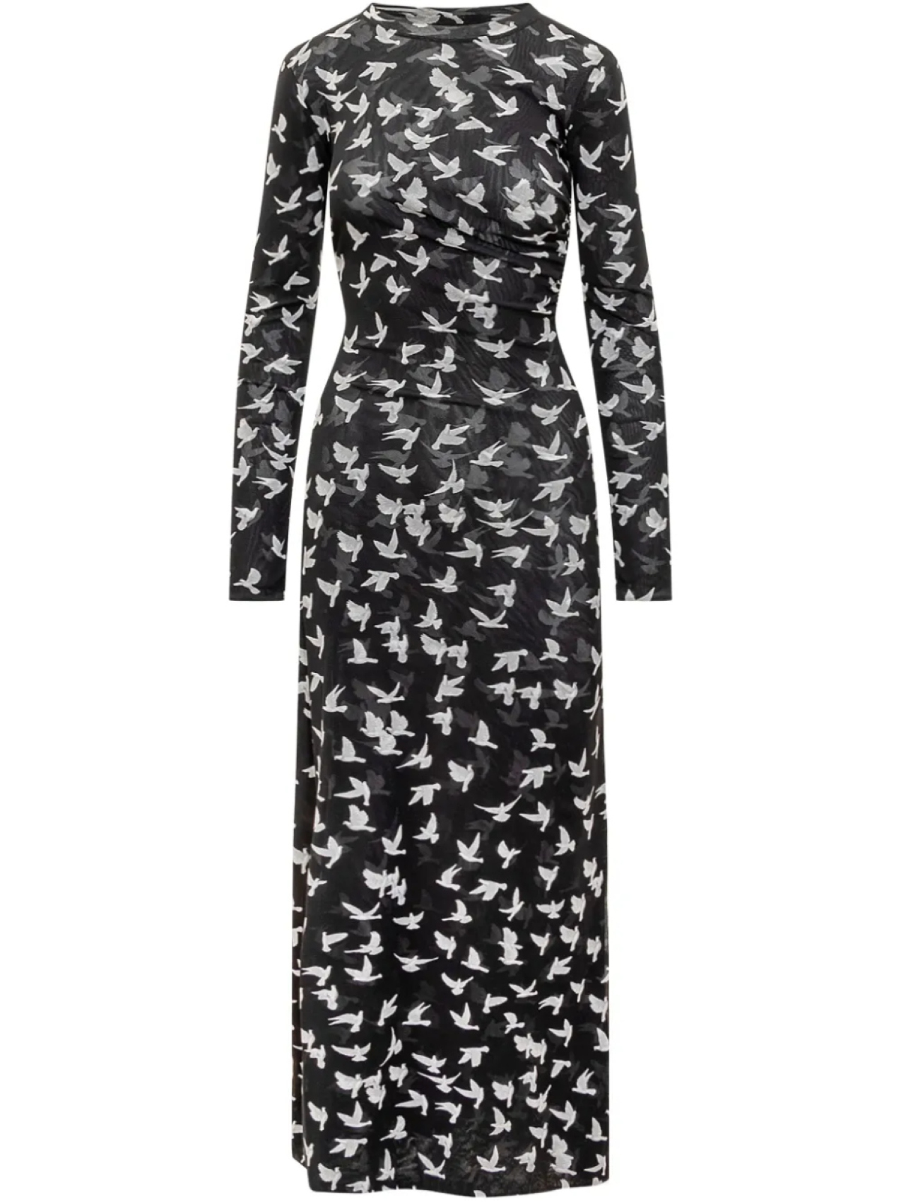 Платье миди с графическим принтом Stella McCartney, черный
Платье миди с графическим принтом Stella McCartney, черный