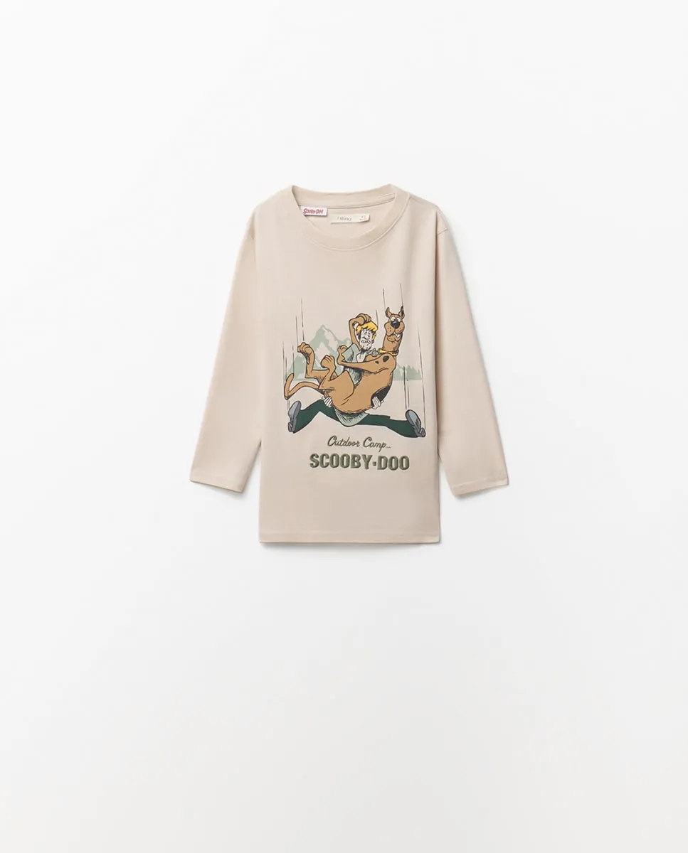 Футболка с лицензией Скуби-Ду Sfera, светло-бежевый
Футболка с лицензией Скуби-Ду Sfera, светло-бежевый