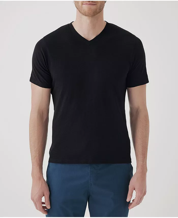 Мужская футболка с V-образным вырезом из органического хлопка Featherweight Slub Pact, синий
Мужская футболка с V-образным вырезом из органического хлопка Featherweight Slub Pact, синий