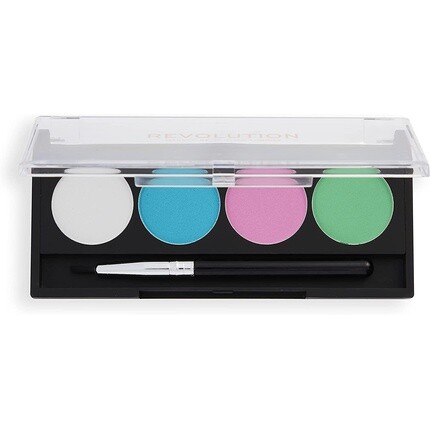 Палитра цветных подводок для глаз Makeup Revolution Graphic Liner Pastel Dream, 4 оттенка, 5,4G, Revolution Beauty
Палитра цветных подводок для глаз Makeup Revolution Graphic Liner Pastel Dream, 4 оттенка, 5,4G, Revolution Beauty