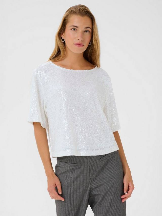 Топ с пайетками KAmiranda KAFFE, Chalk
Топ с пайетками KAmiranda KAFFE, Chalk