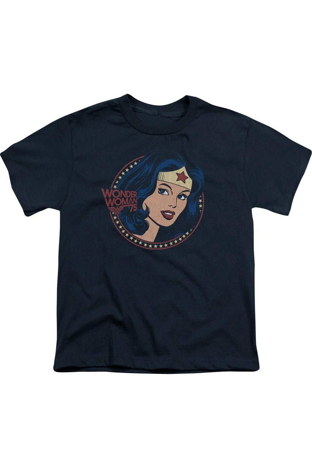 Футболка с портретом Wonder Woman 75 Starburst с коротким рукавом для детей Gildan, темно-синий
Футболка с портретом Wonder Woman 75 Starburst с коротким рукавом для детей Gildan, темно-синий