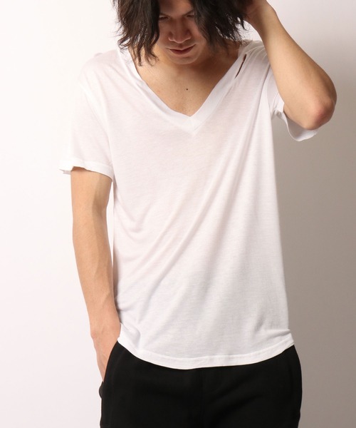 Футболка с V-образным вырезом и короткими рукавами ByTheR, белый
Футболка с V-образным вырезом и короткими рукавами ByTheR, белый