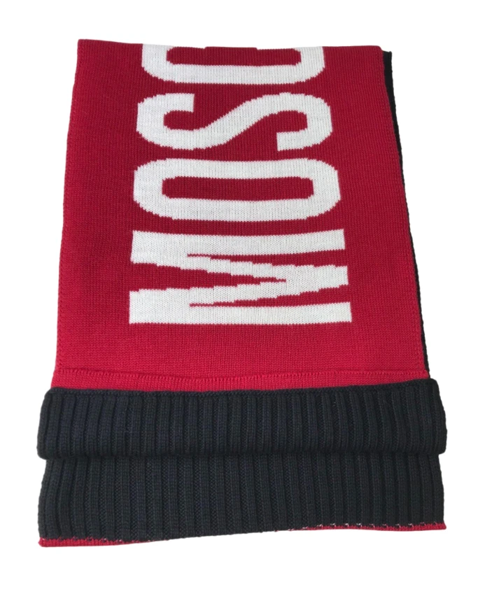 Двусторонний шарф с логотипом Moschino, красный
Двусторонний шарф с логотипом Moschino, красный