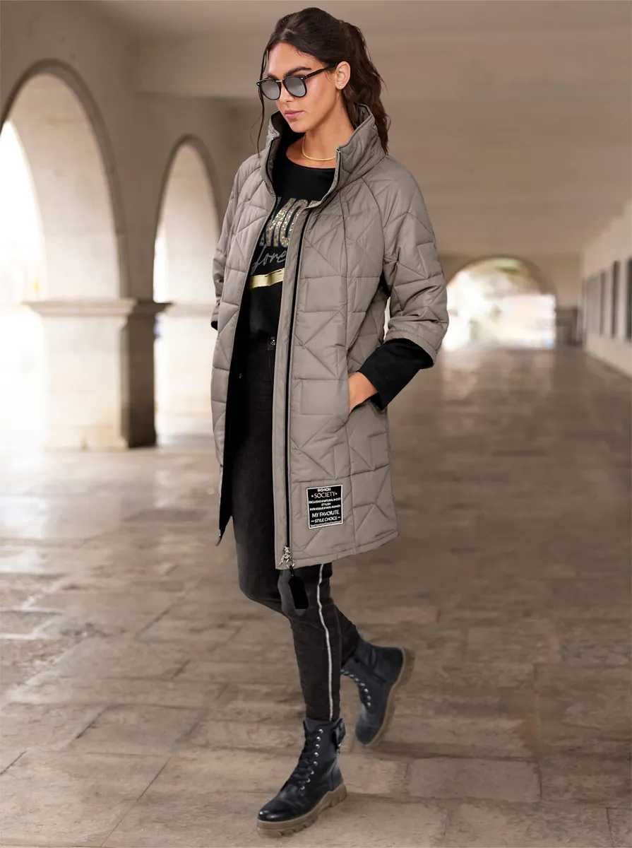 Heine длинная куртка, без капюшона, коричневый
Heine длинная куртка, без капюшона, коричневый