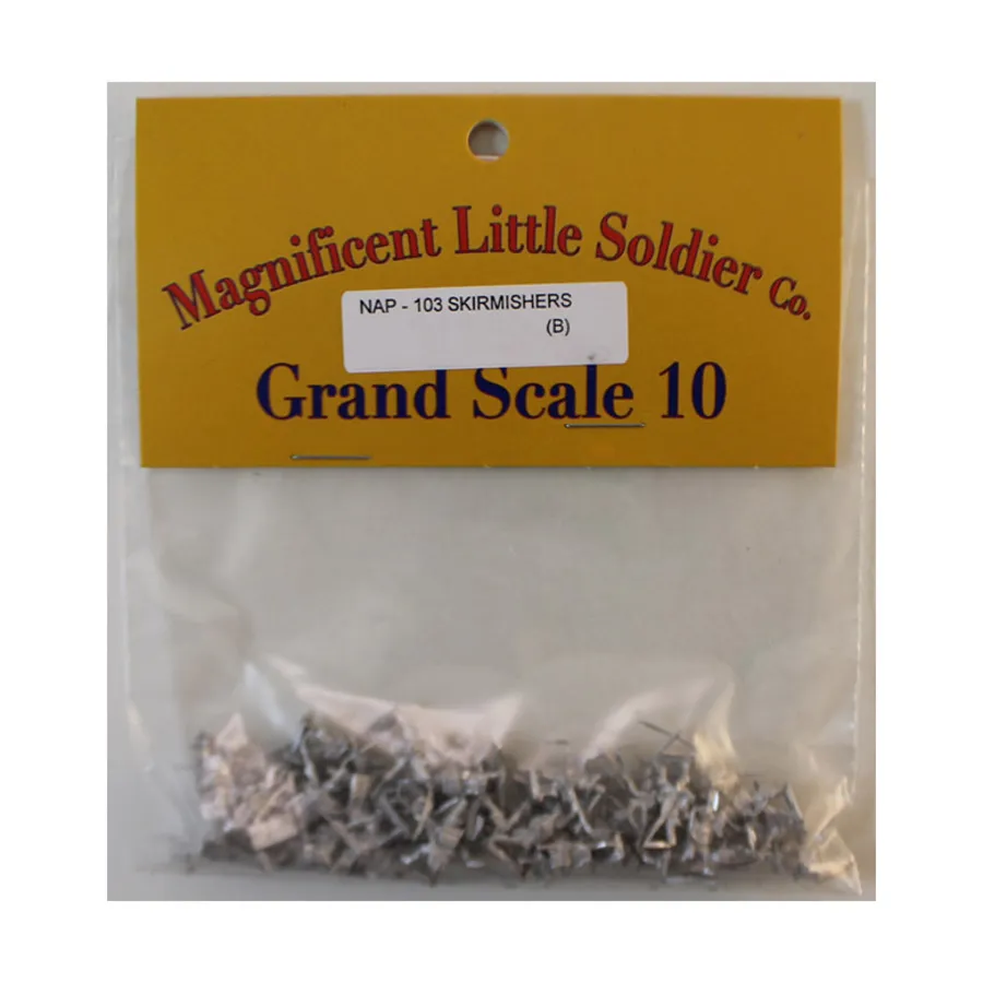 Застрельщики, Napoleonic - French (10mm)
Застрельщики, Napoleonic - French (10mm)