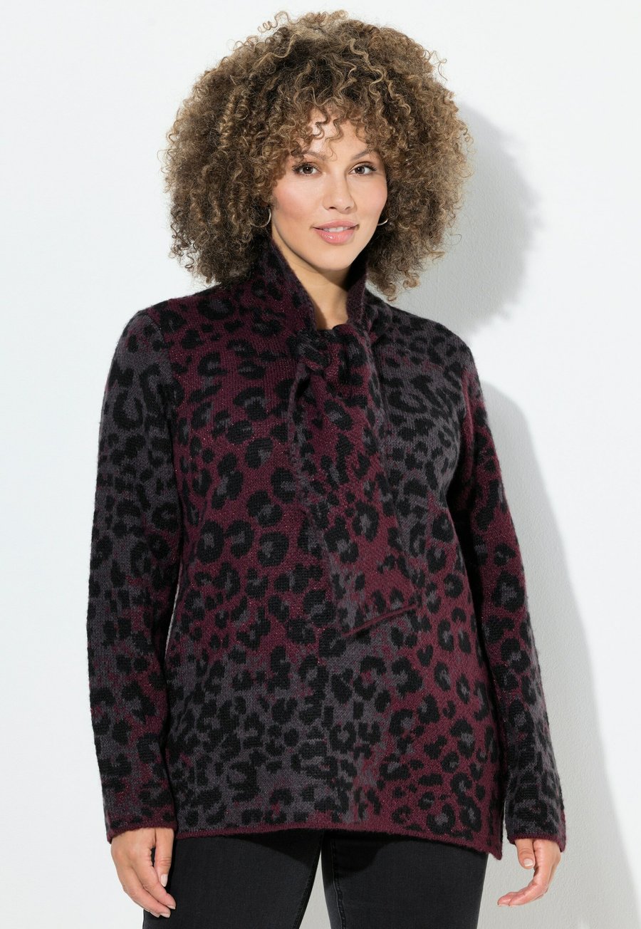 Джемпер Ulla Popken SCHALKRAGEN LANGARM, Dark Claret/Berry
Джемпер Ulla Popken SCHALKRAGEN LANGARM, Dark Claret/Berry