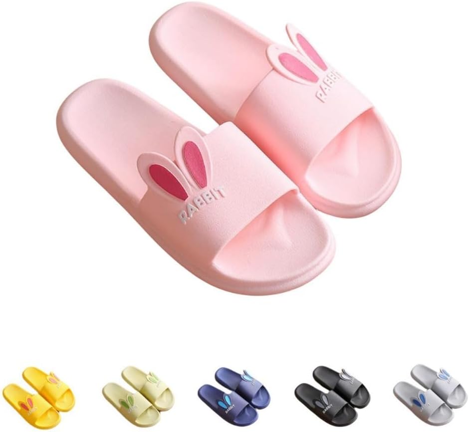 Милые тапочки ALBIVA в виде зайчиков для женщин, летние, мягкая платформа, нескользящие сандалии для дома и улицы, кавайные подарки для женщин и мужчин, розовый
Милые тапочки ALBIVA в виде зайчиков для женщин, летние, мягкая платформа, нескользящие сандалии для дома и улицы, кавайные подарки для женщин и мужчин, розовый